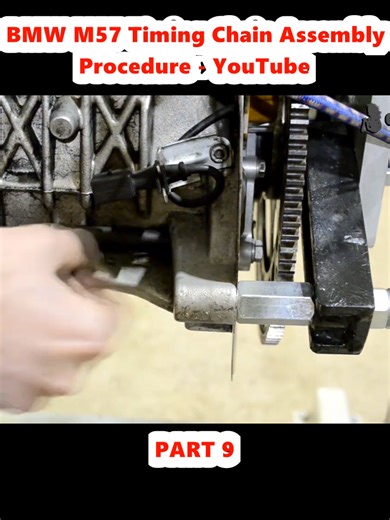 Procedimiento de Montaje de la Cadena del Motor BMW M57