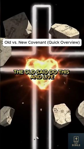 📖 Old vs. New Covenant – Quick Bible Overview 🙏 #bible #fyp #shorts