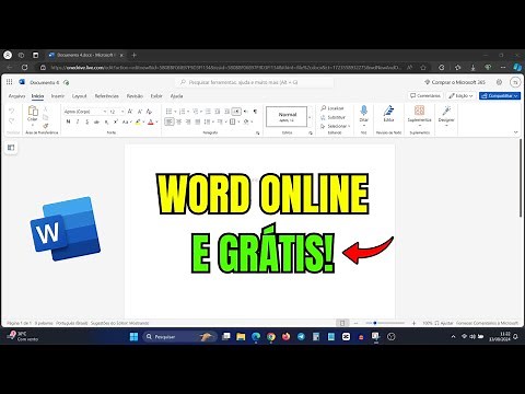 COMO USAR O WORD ONLINE GRÁTIS