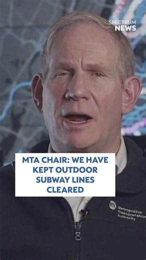 MTA Chair: We have kept outdoor subway lines cleared