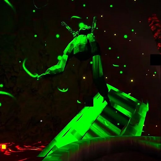 Toxic gunner (clouds gorilla horror)