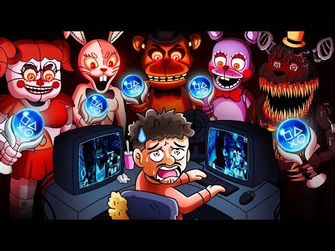 J'ai tenté de PLATINER TOUS les FNAF... Je n'aurai pas dû.