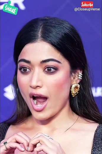 Rashmika Mandana Hot Expressions Vertical Edits | Bollywood Actress Face Closeup 4K HDR Videos