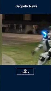 Edward Warchocki: Viral footage shows a humanoid Polish robot, chasing wild boars in Warsaw