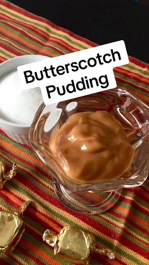 Retro Butterscotch Pudding Recipe