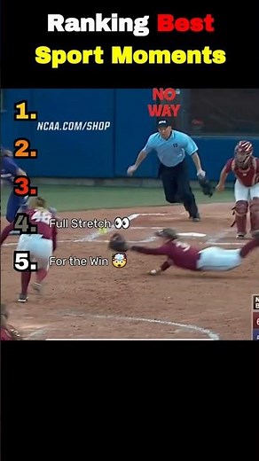 Ranking Best Sport Moments