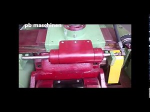 Schumag - Centerless Grinding Machine / Spitzenlose Schleif- und Poliermaschine Schleipo