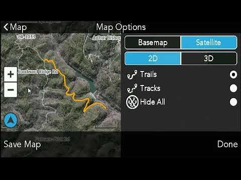 Using Digital Globe Satellite Map Imagery on a Magellan TRX GPS