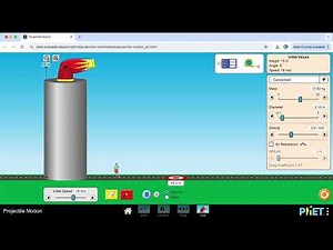 Projectile Motion PhET PreLab