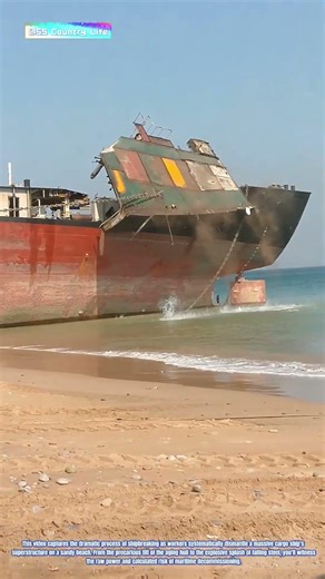 Steel to Shore: How Beach Shipbreaking Dismantles Maritime Giants