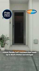 Enjoy unhindered views, not unwanted visitors 🛡️ Tensile Tuff® mesh up to 26.5% thicker & stronger. Wide range of styles. Get a free measure and quote from your local Queensland Crimsafe Licensee today. | Crimsafe