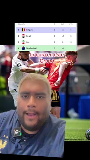 Locura en el Grupo G del Mundial 2026: Bélgica 5-1 Nueva Zelanda
