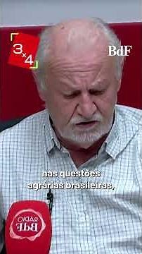 'Land ownership is an exclusionary mark of our society,' says João Pedro Stedile.