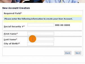 Create Student Portal Account