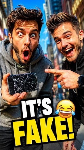 The "Broken Phone" Prank That Fooled Everyone! 😂📱 | Funny Prank #Shorts