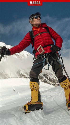 🏔️ Carlos Soria y la historia de un alpinista que quiere seguir haciendo lo que más le gusta 👀 Con 86 años acaba de culminar el Manaslu (8.163 metros) 🗣️ “En la mochila nunca faltan las ganas de subir y de bajar” #manslu #carlossoria #alpinismo | MARCA