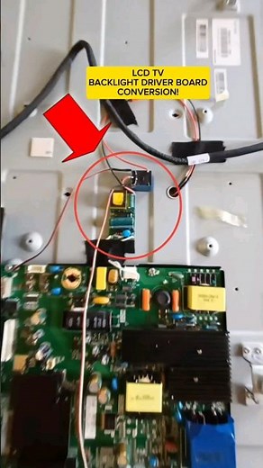 fixed defective backlight LED driver board #ideas