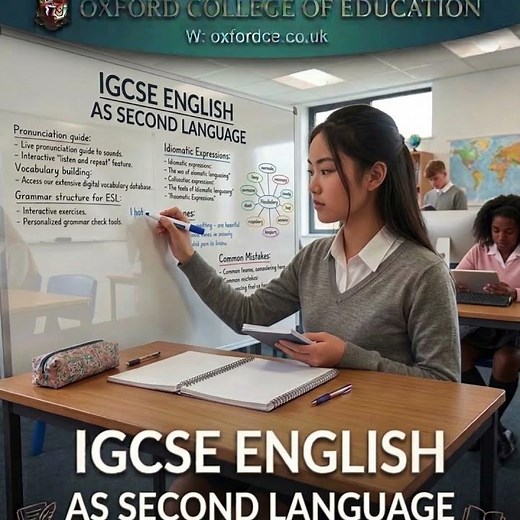 ONLINE IGCSE ENGLISH AS SECOND LANGUAGE