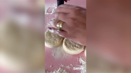 Jam-filled lemonade scones