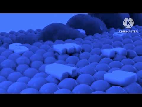 Samsung Logo Balls in Blue Alien Effect