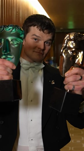 Robert Aramayo was the big surprise on BAFTAs night winning the awards for EE Rising Star and Leading Actor for his performance in I Swear 🏆 | HELLO!