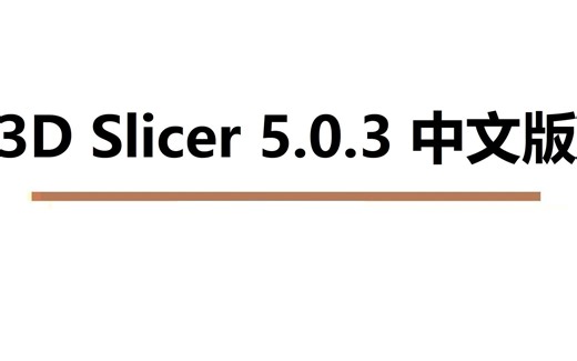 3DSlicer 5.2.2 神经影像高阶重建 下载安装教学，零基础也能掌握
