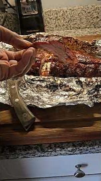 How To Reheat Smoked Baby Back Ribs! #ribs #food #babyback