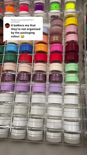 Replying to @younglingk1ller #makeuporganization #colourpop #supershockshadow #makeupstorage