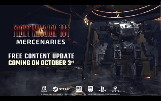 Front Mission 1st: Remake "Mercenaries" update out next week, first look at Front Mission 3: Remake