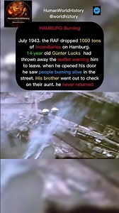 Hamburg 1943 — A 14-Year-Old Opened His Door To Hell