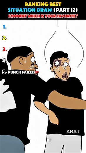 Ranking Best Situation Draw (Part 12) #funny #drawing #shorts