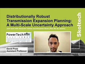 David Pozo. Distributionally Robust Transmission Expansion Planning