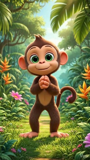 BOO THE MONKEY - cartoon for kids