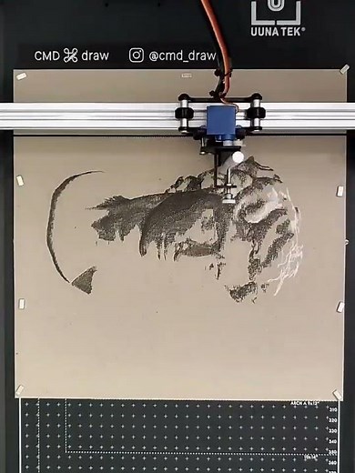 Watch a Robot Draw a Masterpiece! @cmd_draw