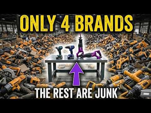The Only 4 Tool Brands Still Worth Buying (Everything Else Is Junk)