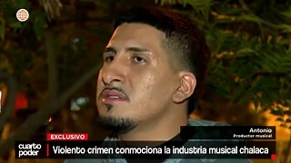 Violento crimen conmociona la industria musical chalaca