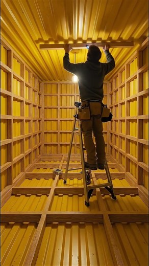 Building SECRET Underground Bunker From Shipping Container