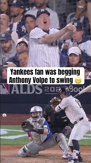 This Yankees fan was fed up with Volpe 😭