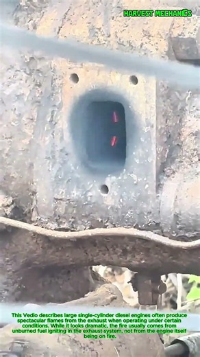 Single-Cylinder Diesel Shooting Pure Fire! : When A Diesel Engine Turns Into A Flamethrower!