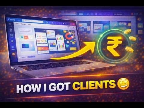 How Beginners Can Get Clients with Canva | Day 51