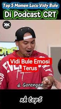Top 5 Momen Lucu Vidi Bule di Podcast CRT - Vidi Bule Emosi terus #videolucu #top5 #vidibule
