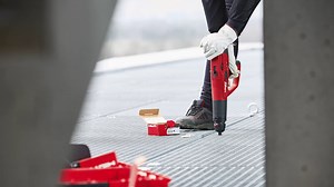 Hilti X-GR Grating Fastener Installation Guide for Steel Structures