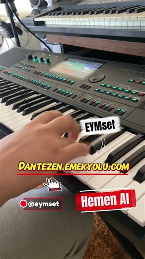 EYMset Dante Zen şok etti 😱 #keyboard #eymset #müzikçi
