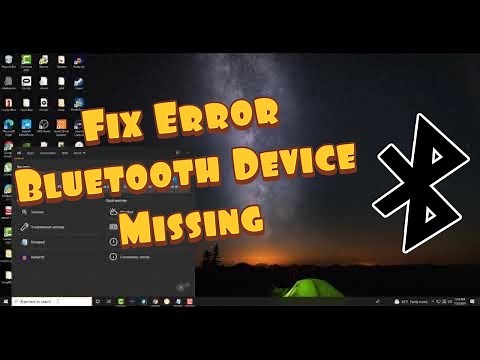How To Fix Error Windows 10 Bluetooth Missing From Device Manager