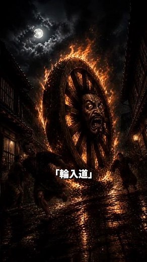 地獄からの使者「輪入道」の正体とは？江戸時代から伝わる戦慄の伝承 #妖怪 #怖い話 #日本文化 #怪現象