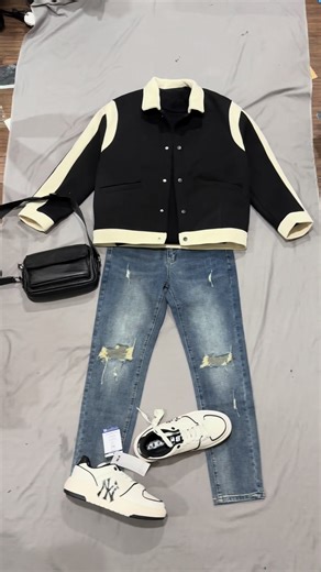 Cách phối đồ quần ống côn cho Tết thật phong cách