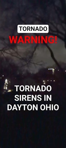 Tornado Sirens Can Be Heard In Dayton Ohio