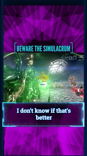 BEWARE THE SIMULACRUM #gaming #warframe