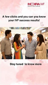 Predicting IVF success isn't about luck – it's about science. Stay tuned for something new! 🔬✨ [IVF, IVF Day, IVF Success, IVF Stories, Fertility Issues, Female Infertility, Male Infertility] | Indira IVF