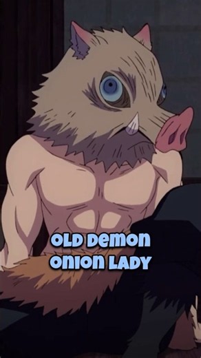 Inosuke Thought Grandma Was a Demon! 💀👵| Demon Slayer Abridged #shorts